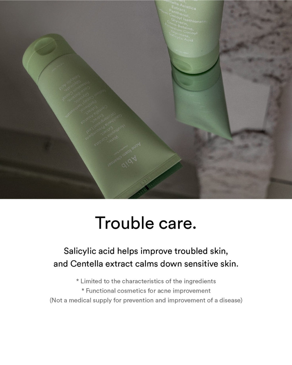Abib - Acne Foam Cleanser Heartleaf Foam
