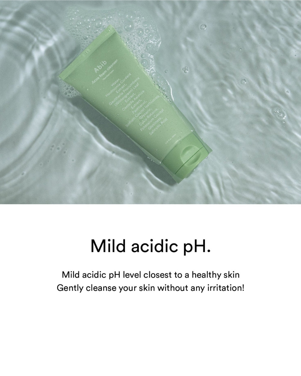 Abib - Acne Foam Cleanser Heartleaf Foam