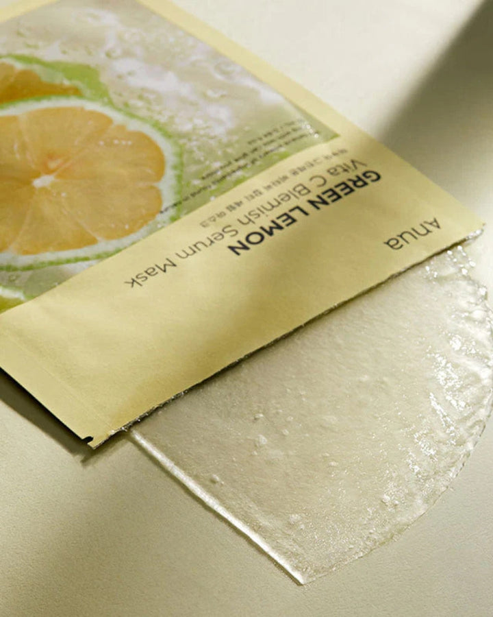 Anua - Green Lemon Vita C Blemish Serum Mask