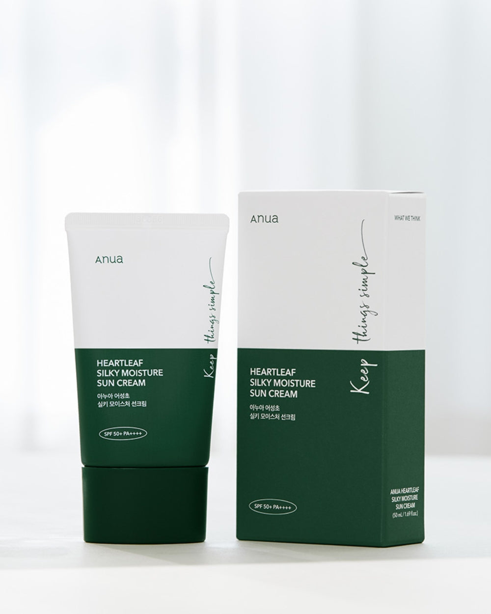 Anua - Heartleaf Silky Moisture Sun Screen