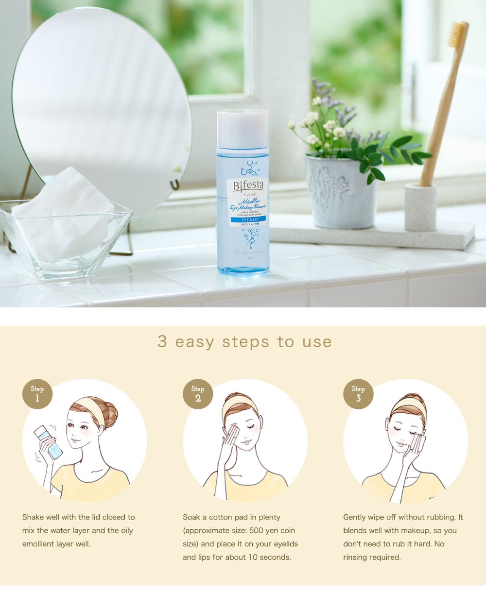 Bifesta - Micellar Eye Makeup Remover
