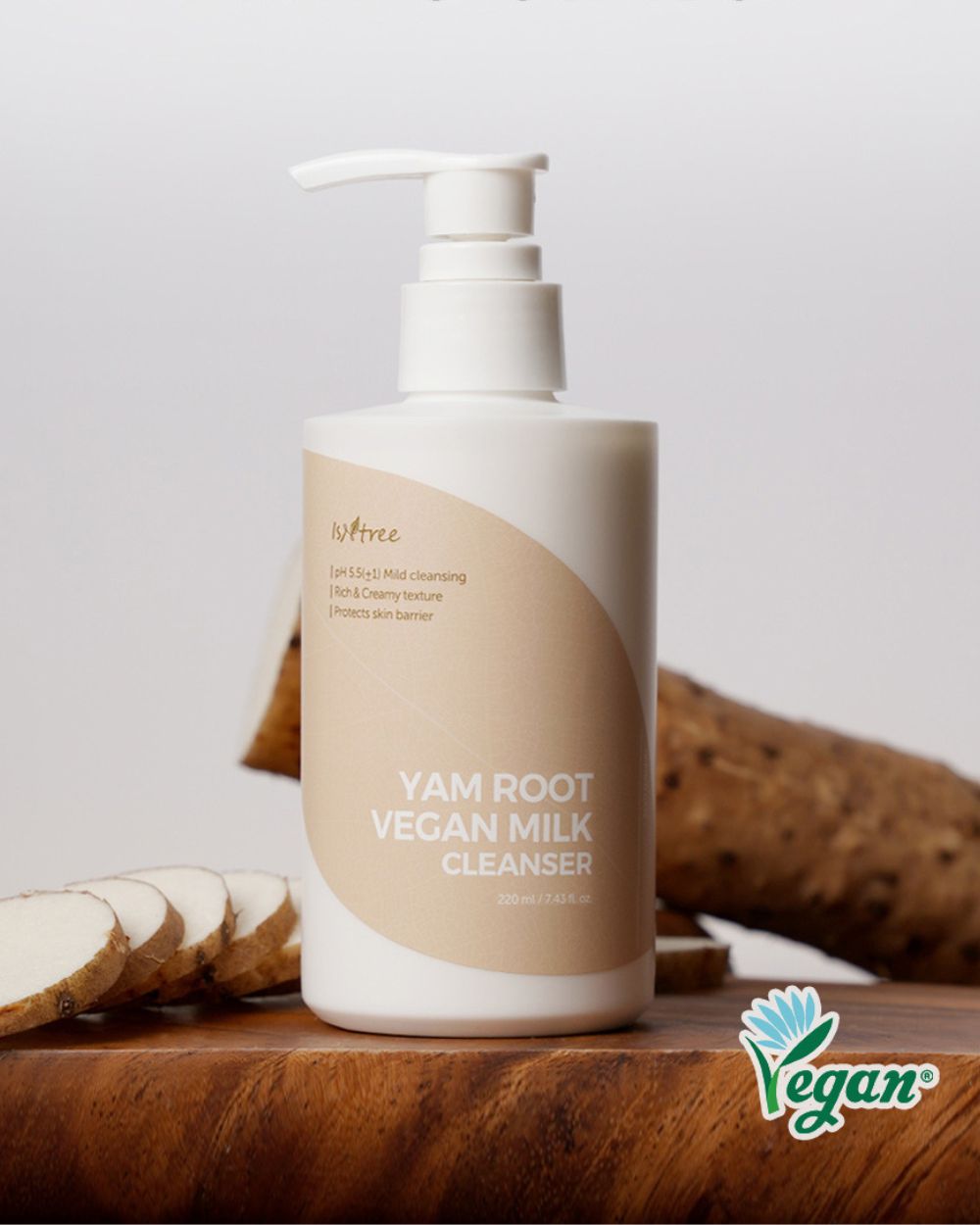 Isntree - Yam Root Vegan Milk Cleanser