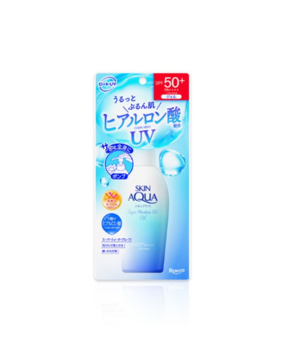 Rohto Mentholatum - Skin Aqua Super Moisture UV Gel SPF50+ PA++++